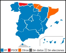 Resultados elecciones municipales 2011