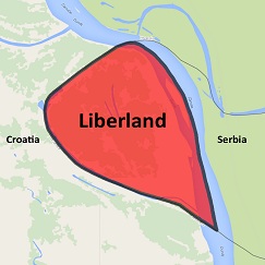 Mapa de Liberland